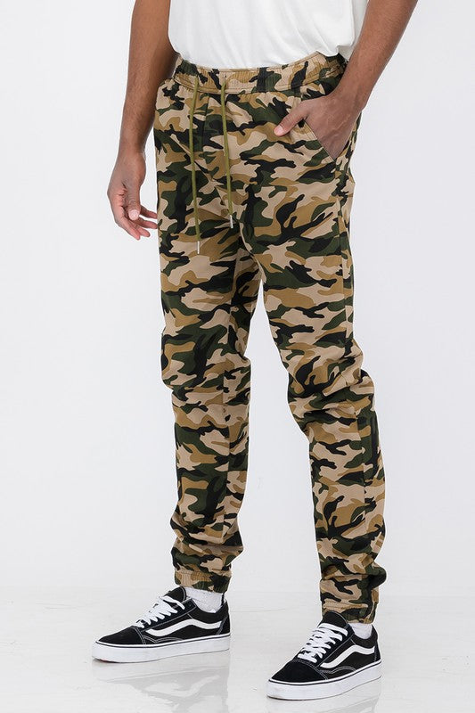 Mens Cargo Joggers