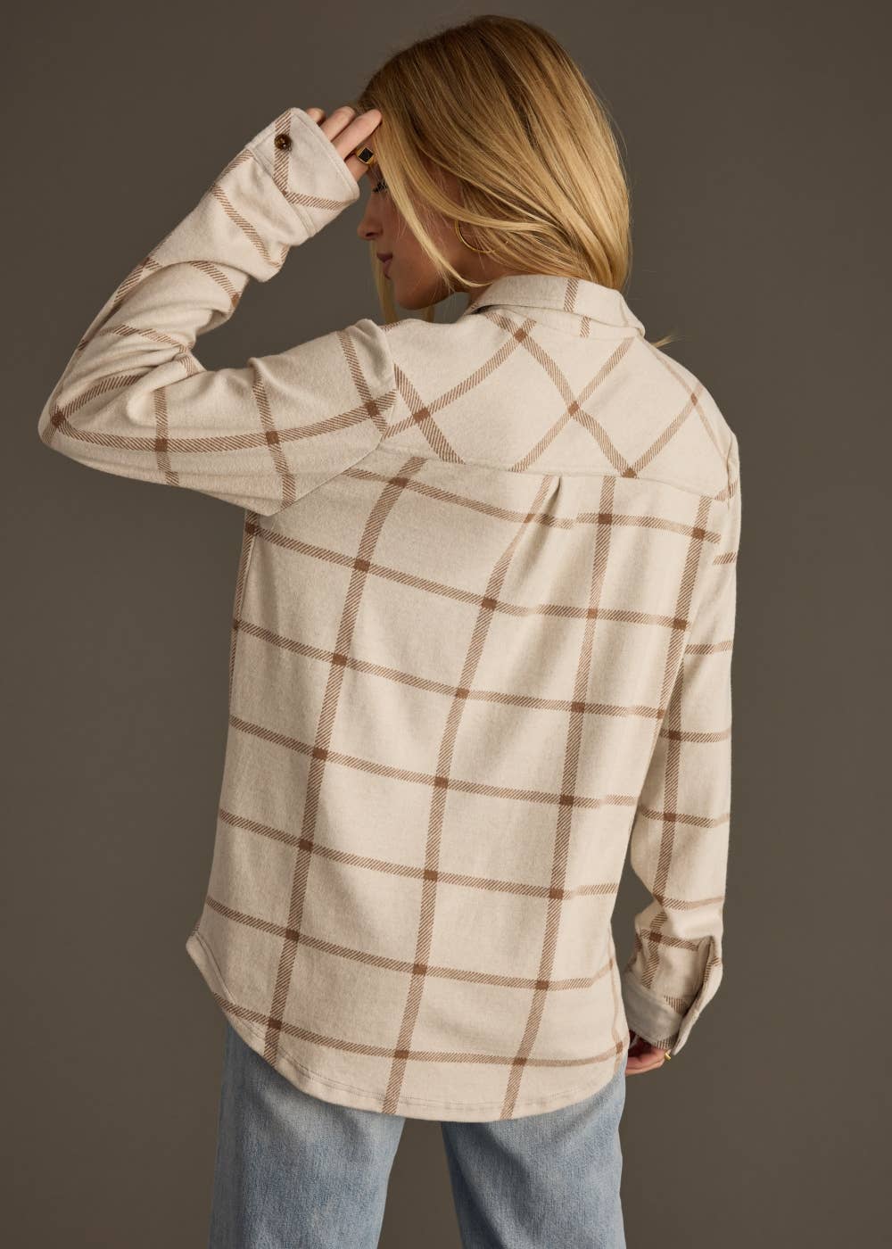 Cream Fall Flannel