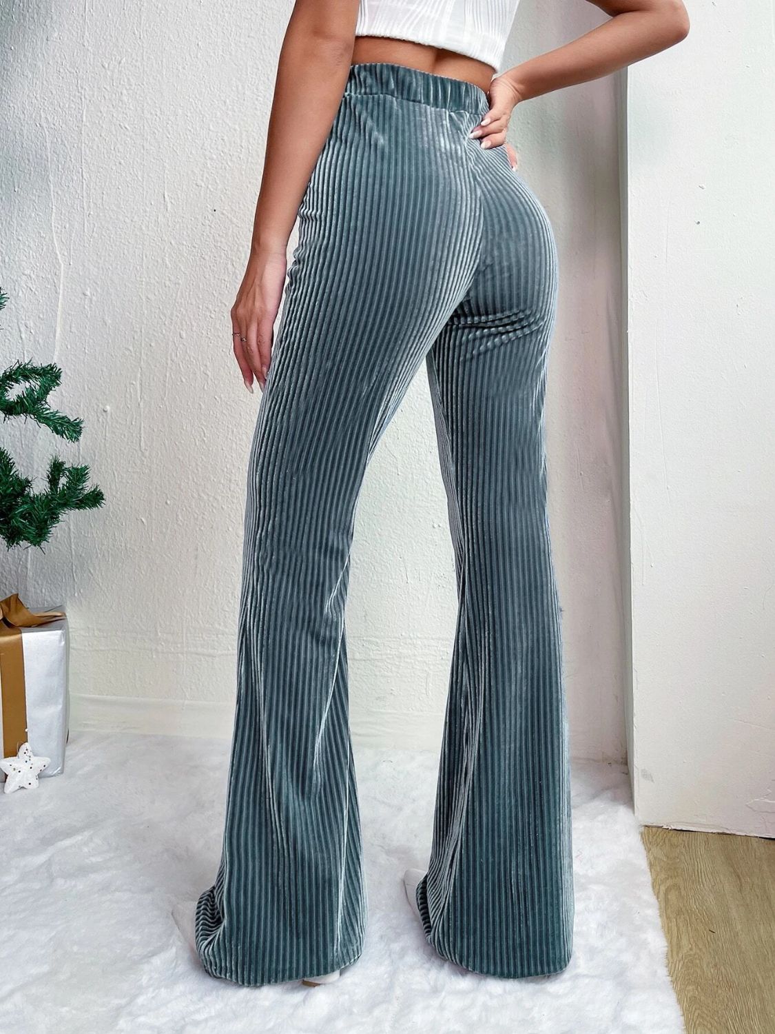 High Waist Flares