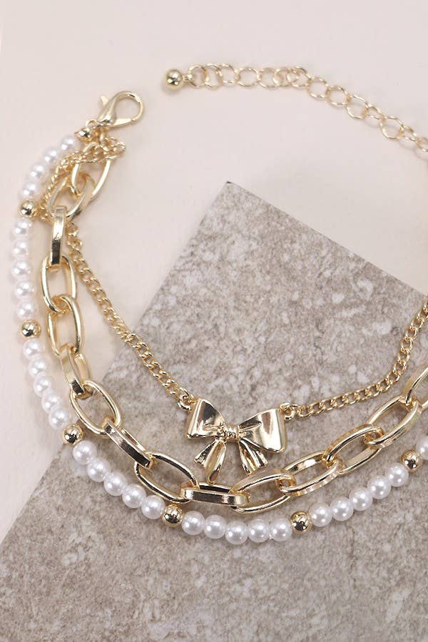 Bow Trio Bracelet
