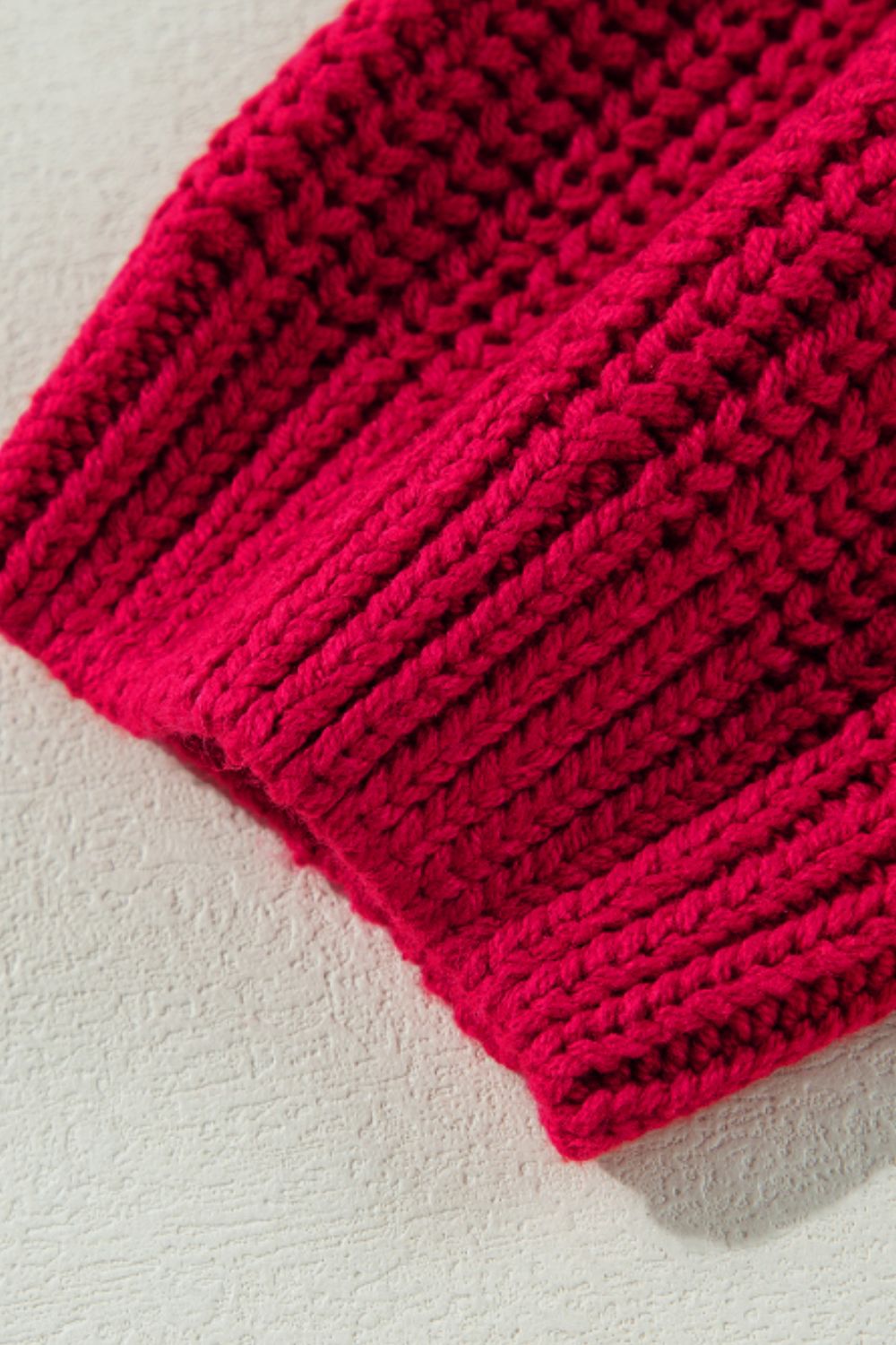 Crimson Christmas Sweater