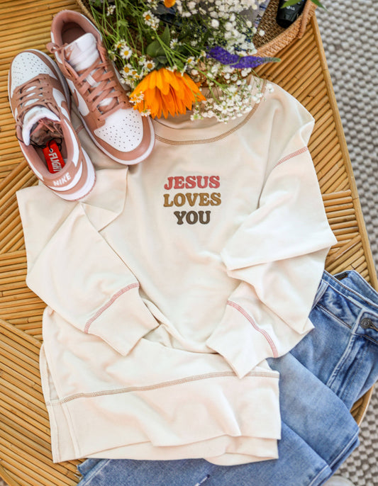Jesus Loves You Sweatshirt