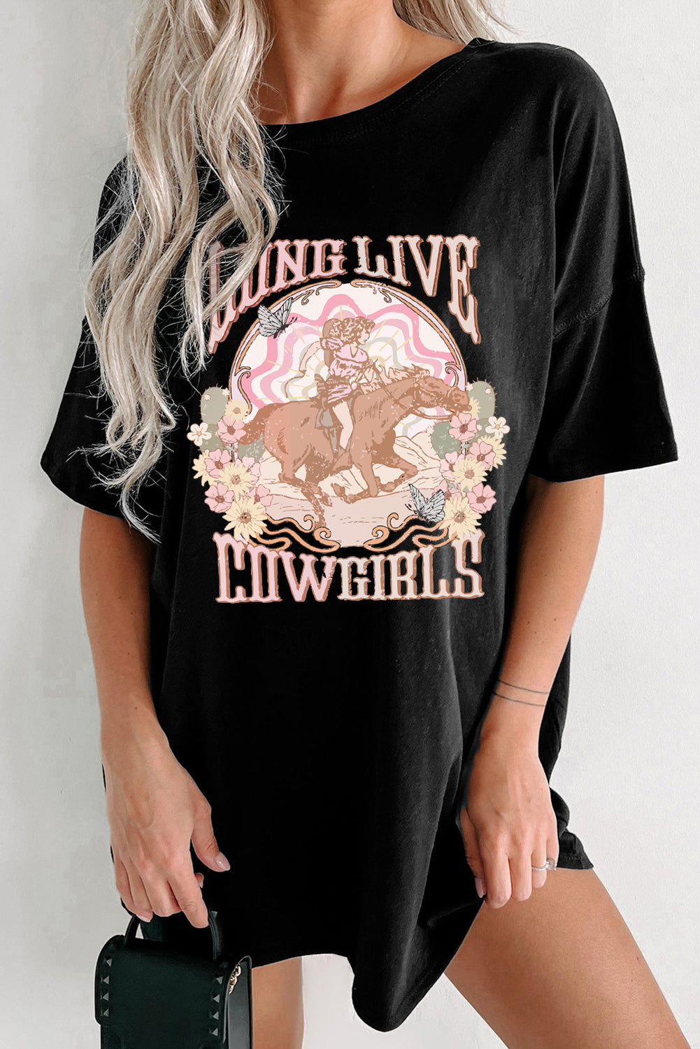 Long Live Cowgirls Oversize Tee