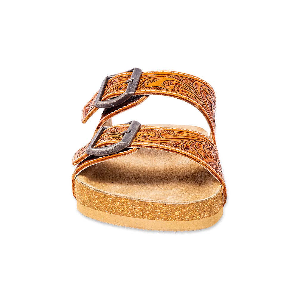 Molly Hand Tooled Sandals
