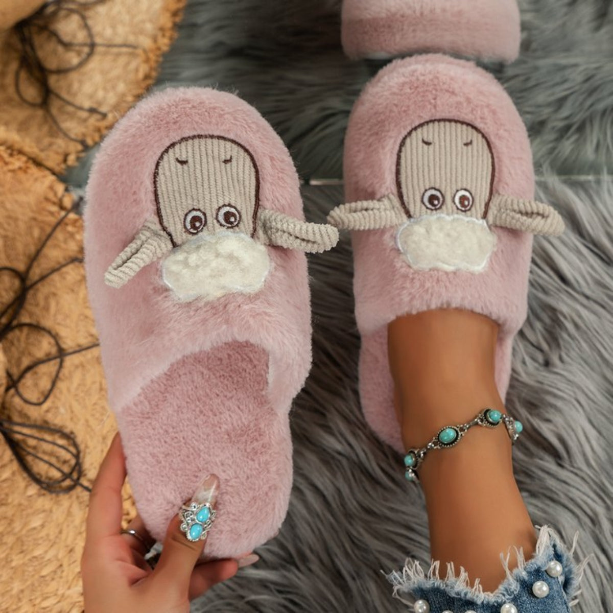 Sleepy Sheep Slippers