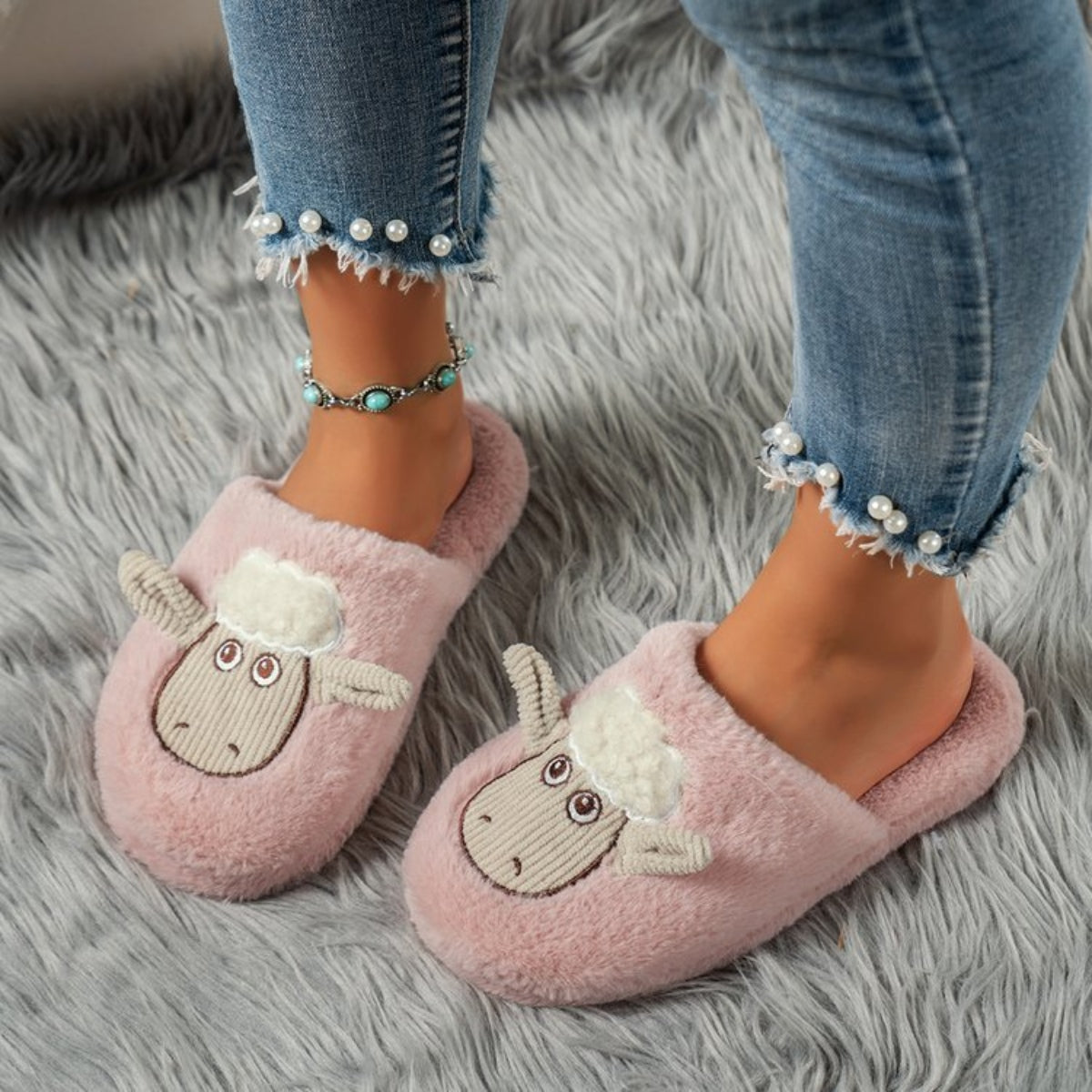 Sleepy Sheep Slippers