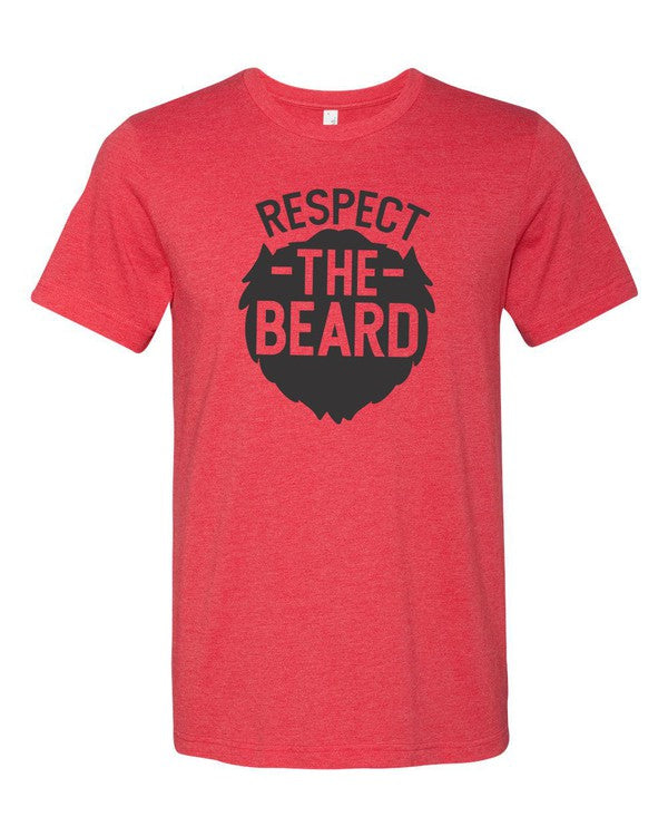 Respect the Beard Mens Tee 2X-3X