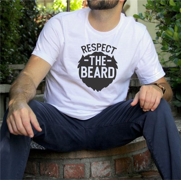 Respect the Beard Mens Tee S-XL