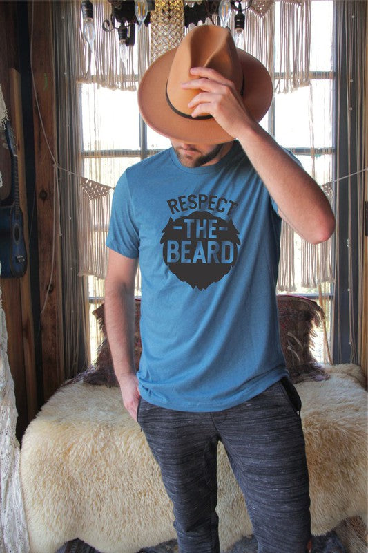 Respect the Beard Mens Tee S-XL