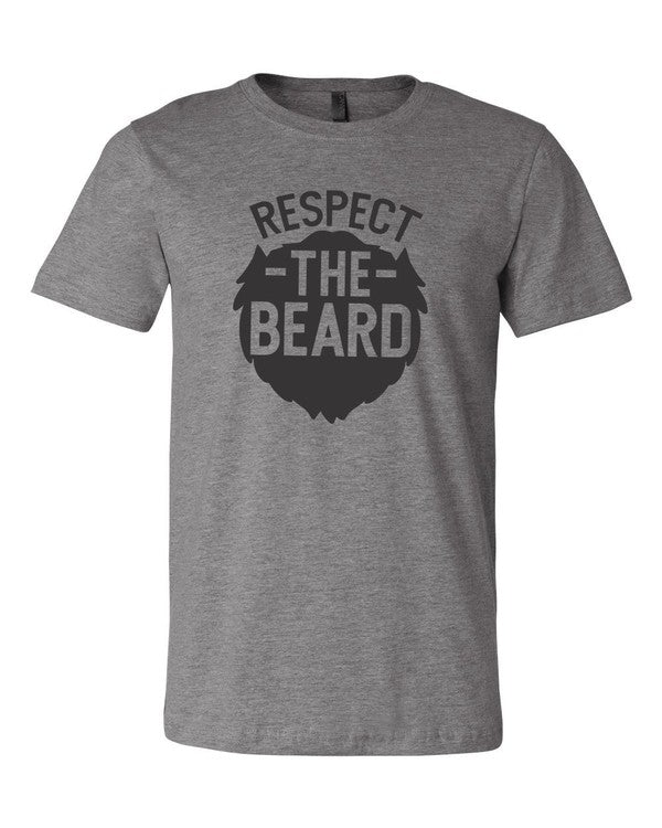 Respect the Beard Mens Tee 2X-3X