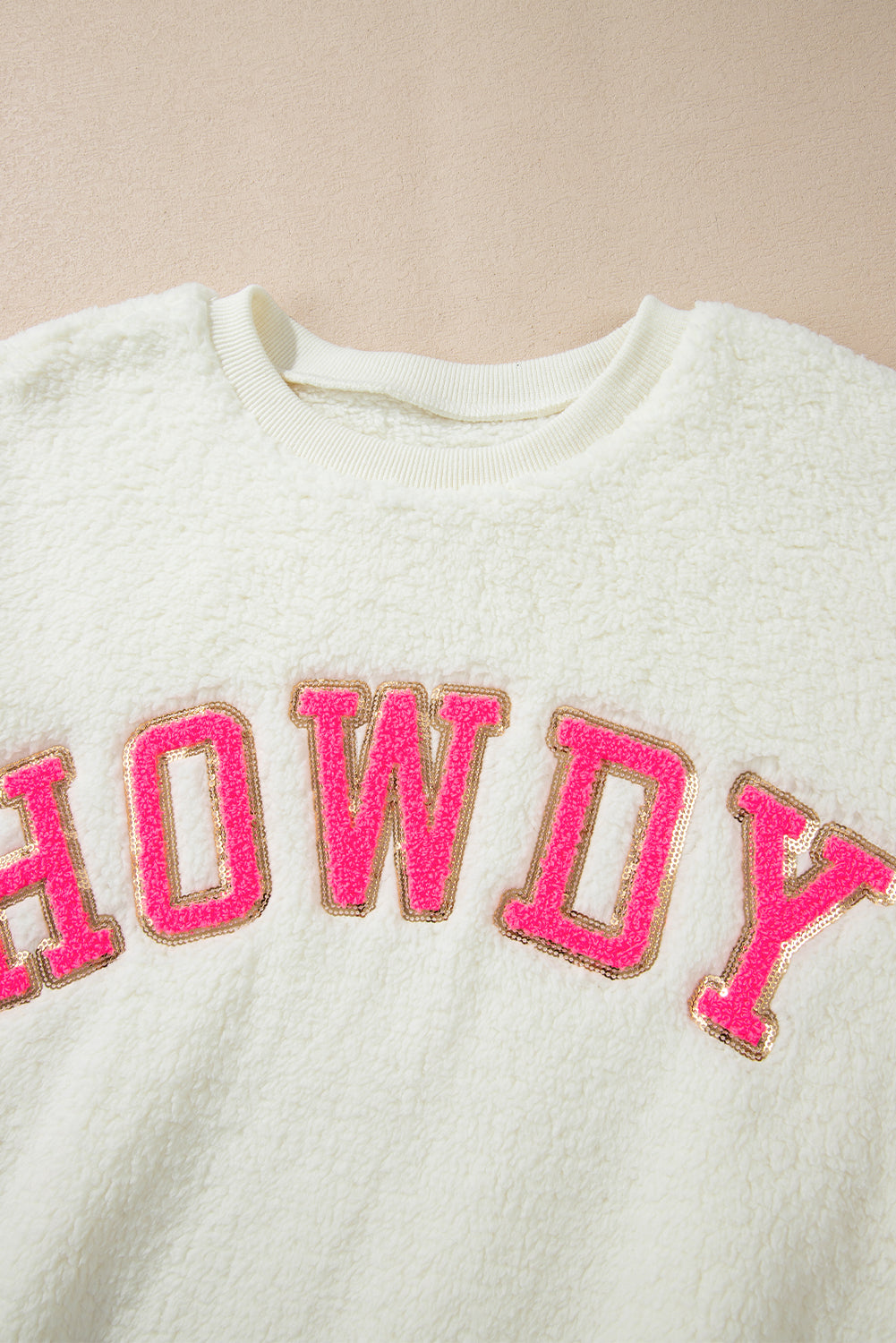 Howdy Sherpa Sweatshirt