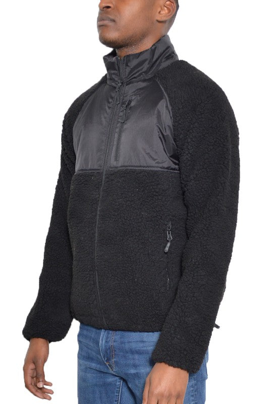 SHERPA FLEECE JACKET