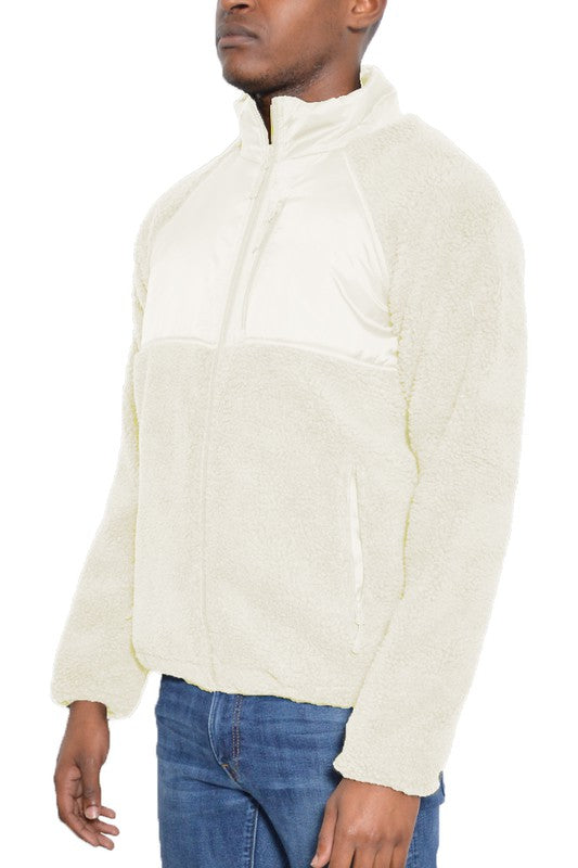 SHERPA FLEECE JACKET