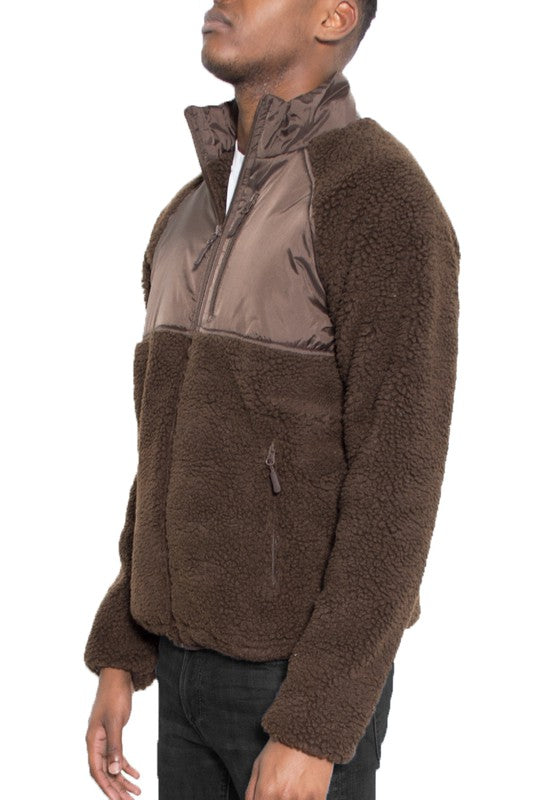 SHERPA FLEECE JACKET