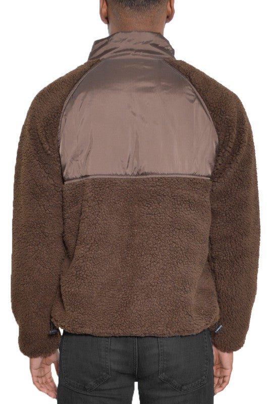 SHERPA FLEECE JACKET