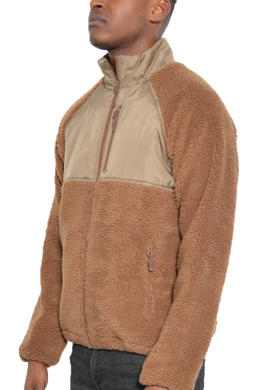 SHERPA FLEECE JACKET