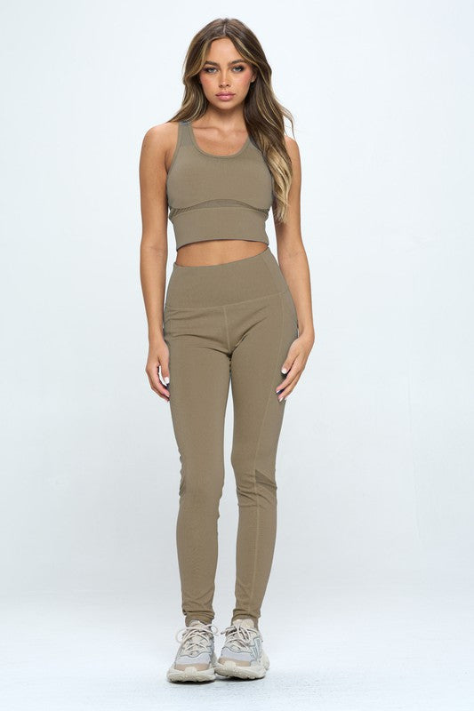 Women's Two Piece Athleisure Set