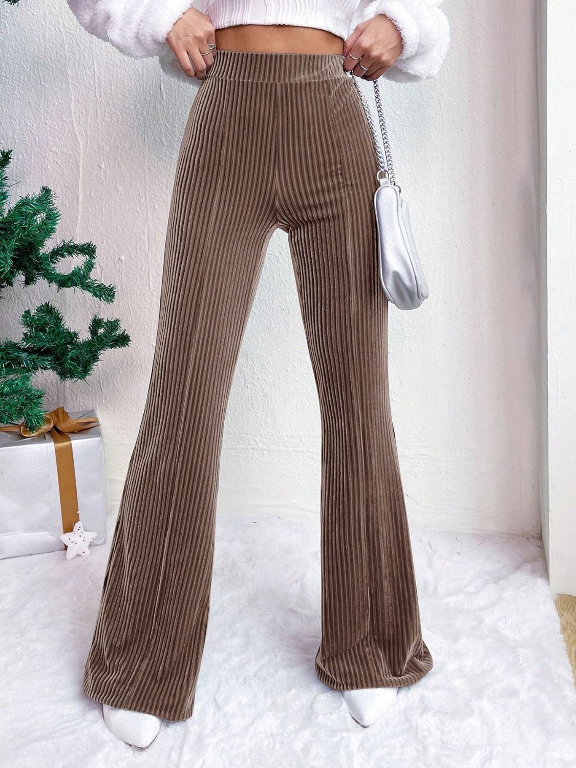 High Waist Flares