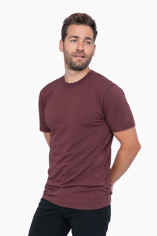 Cotton Blend Short Sleeve Tee