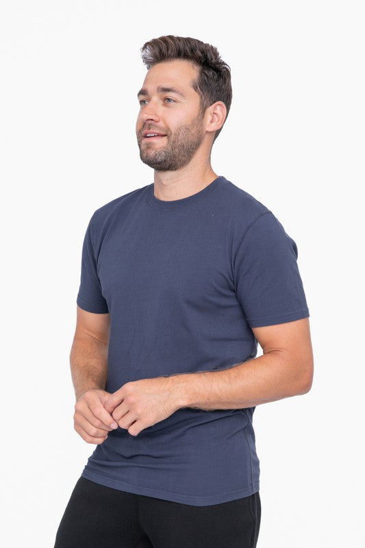 Cotton Blend Short Sleeve Tee