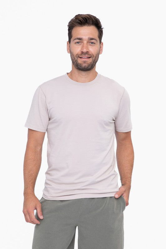 Cotton Blend Short Sleeve Tee