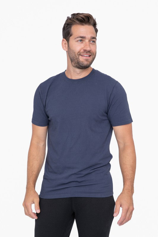 Cotton Blend Short Sleeve Tee