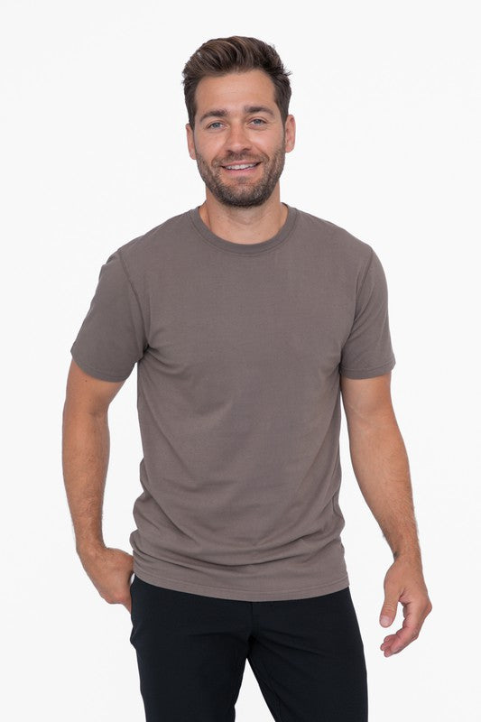 Cotton Blend Short Sleeve Tee