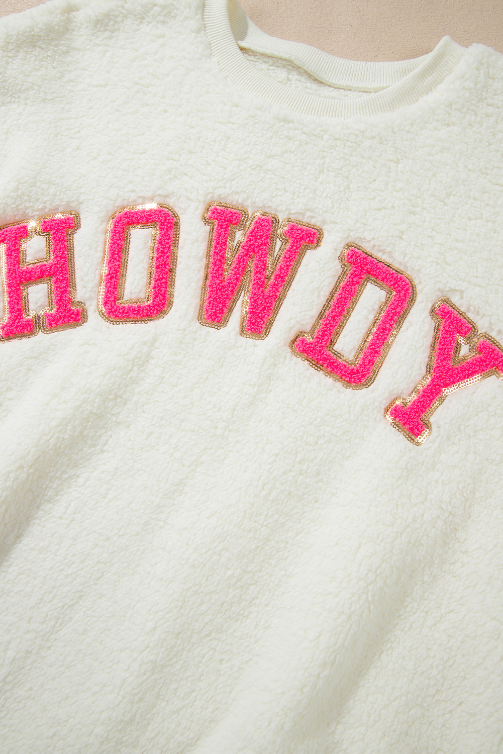 Howdy Sherpa Sweatshirt