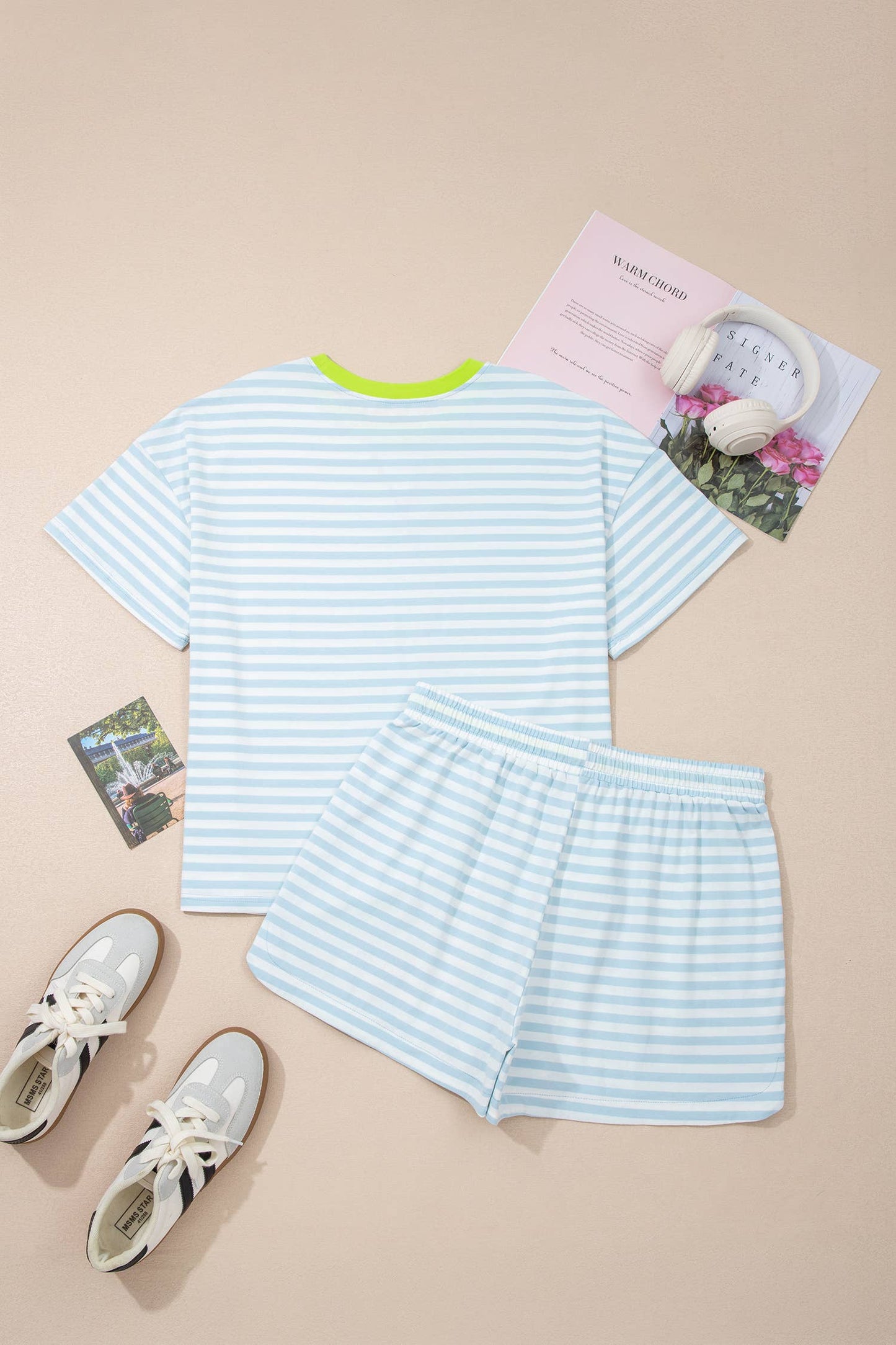 Striped Looks Loose Tee