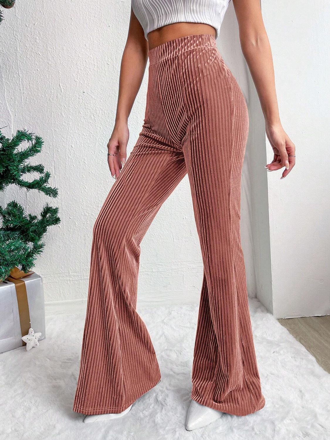 High Waist Flares