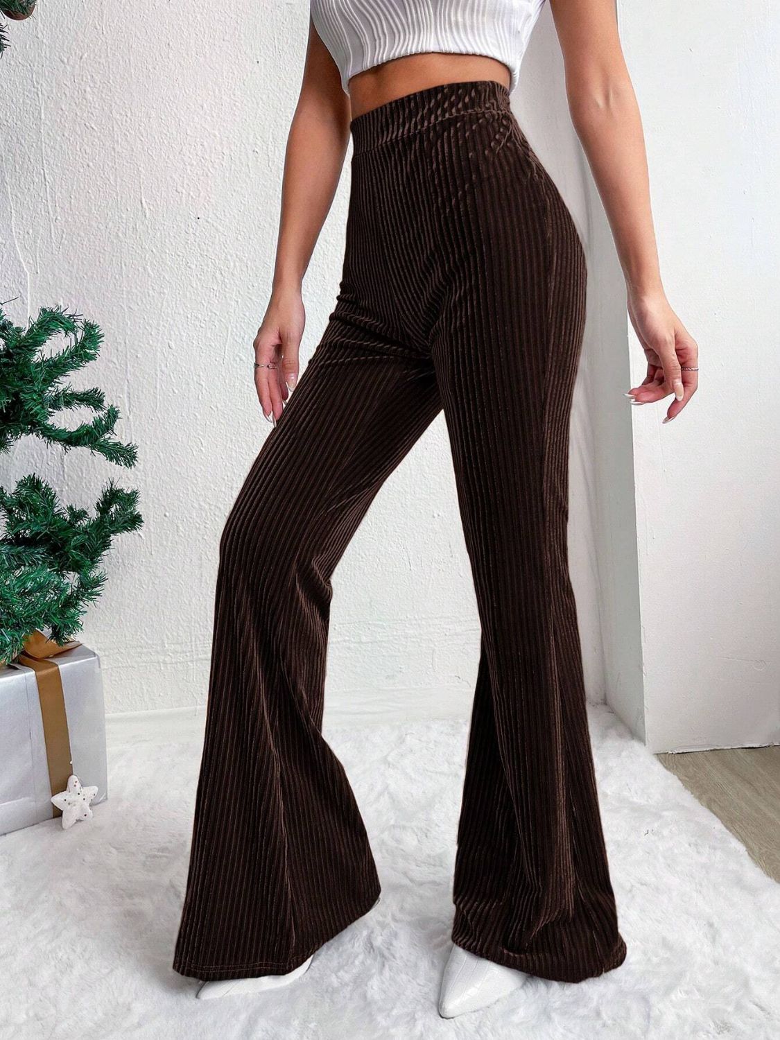 High Waist Flares
