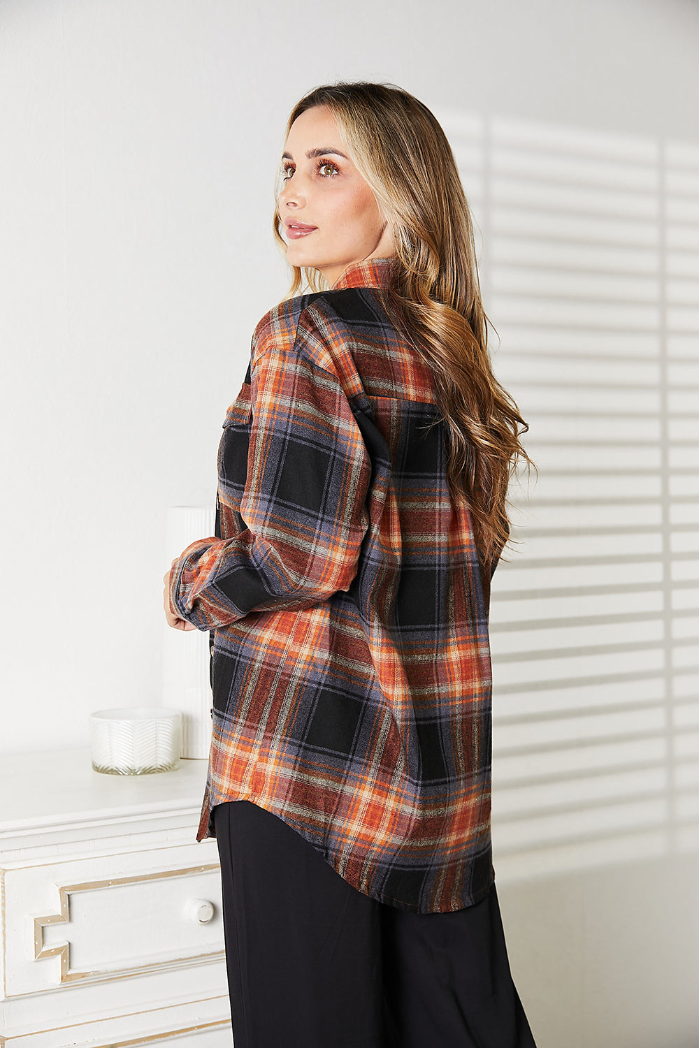 All Occasions Plaid Button Up