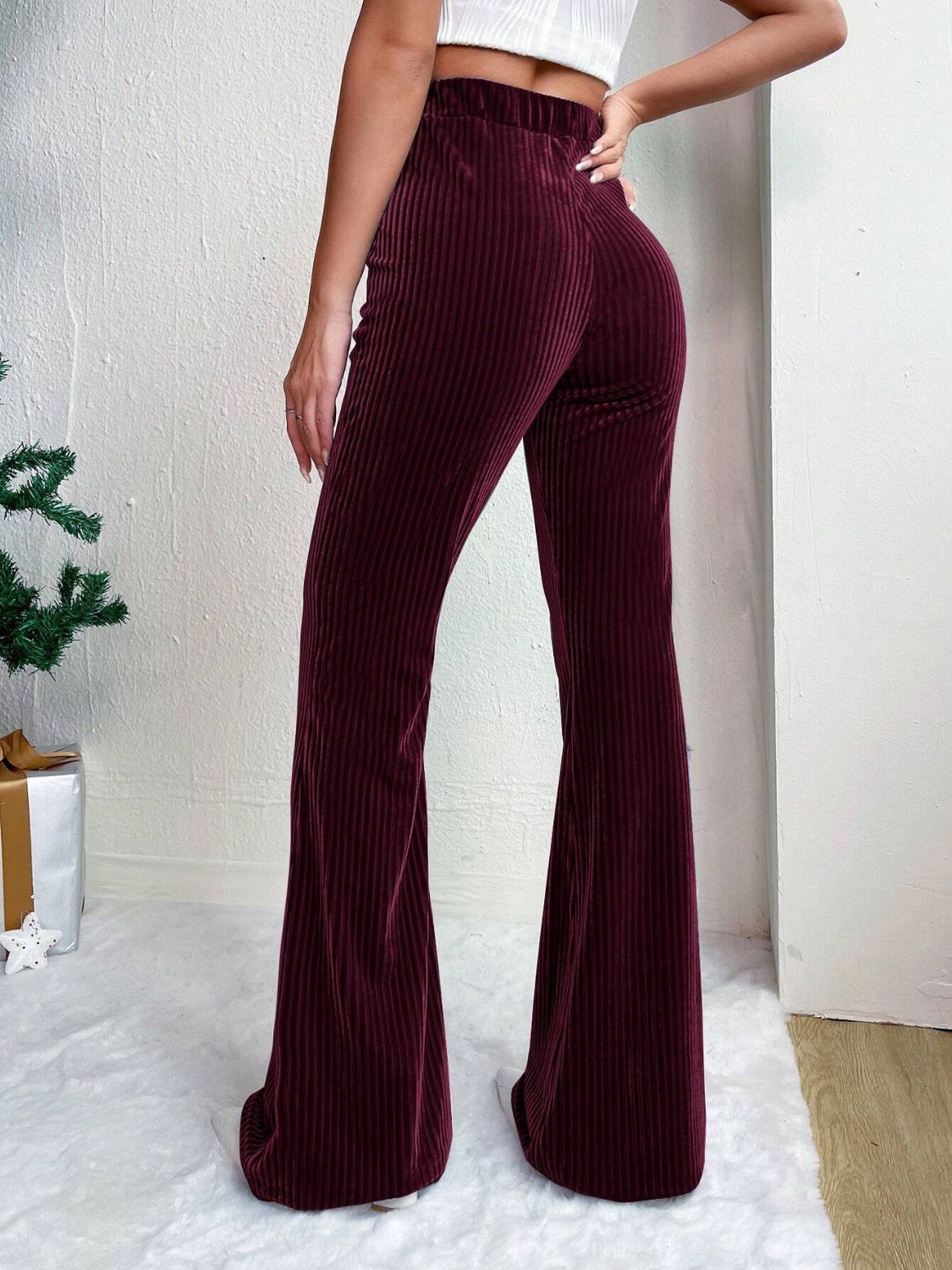 High Waist Flares
