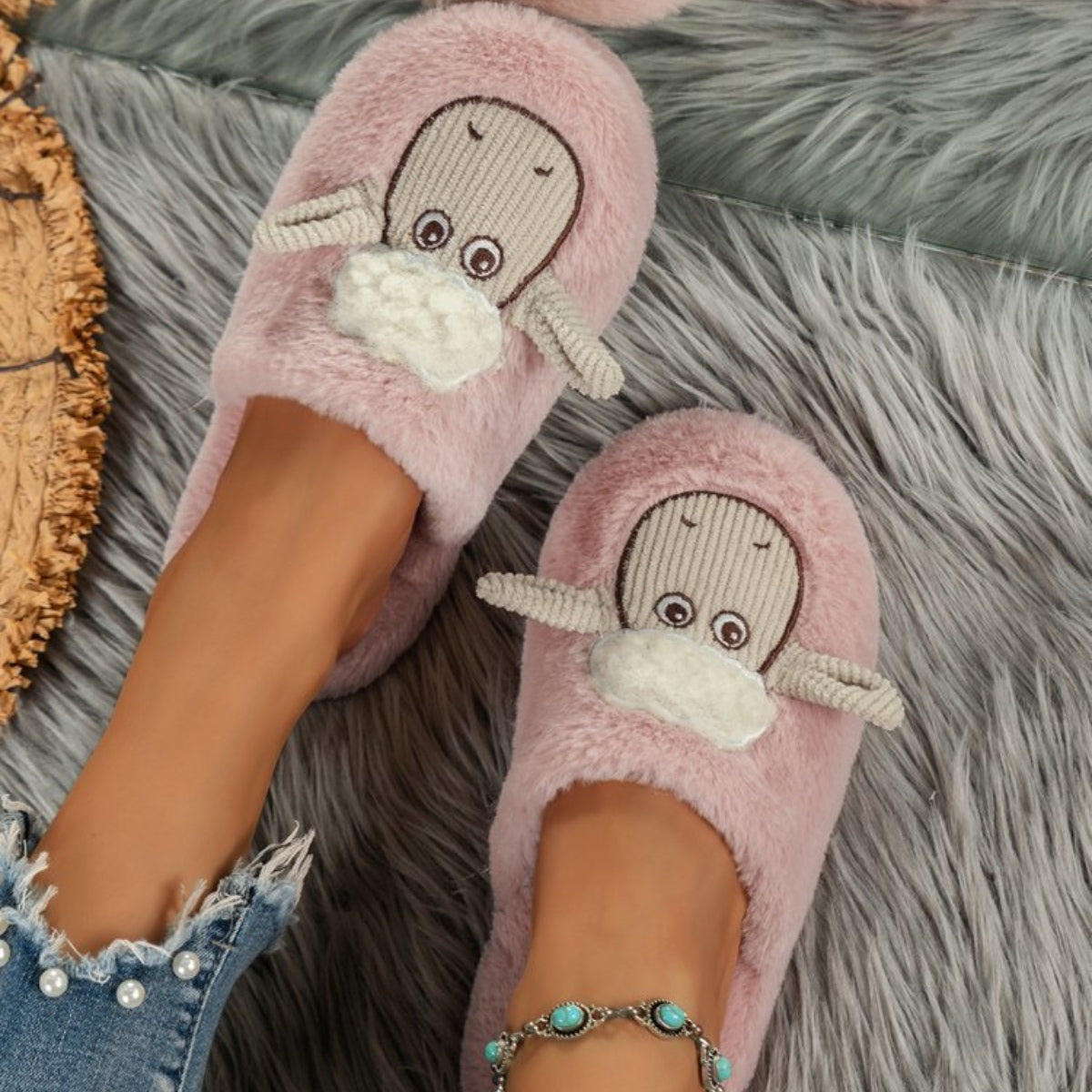 Sleepy Sheep Slippers