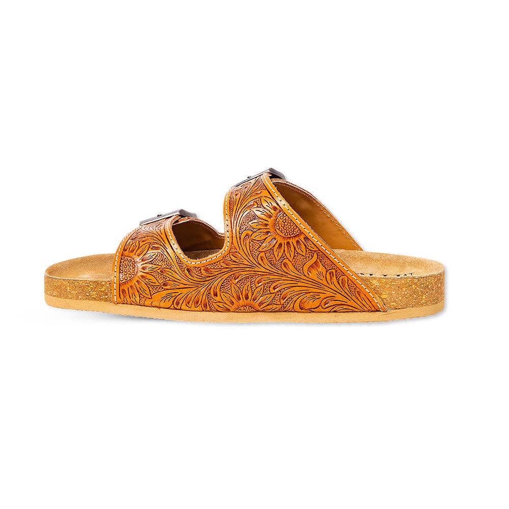 Molly Hand Tooled Sandals