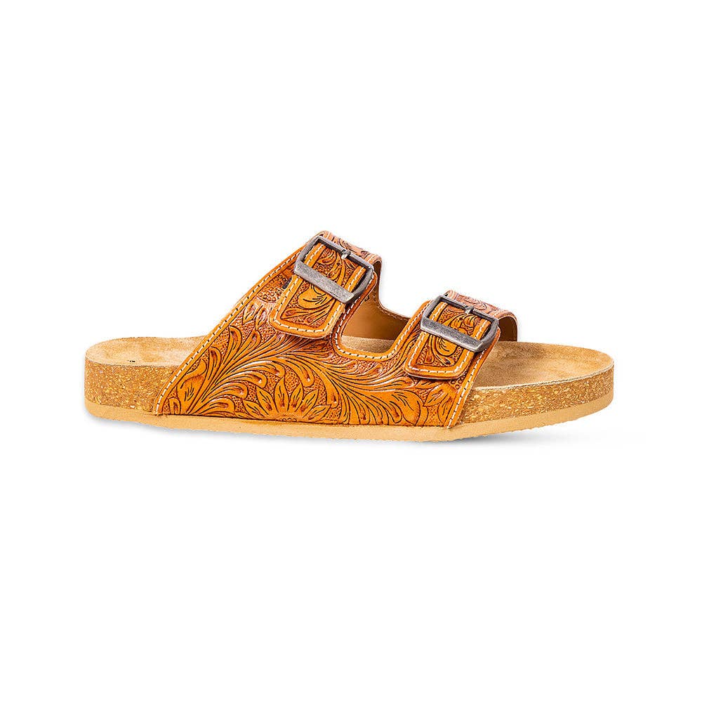 Molly Hand Tooled Sandals