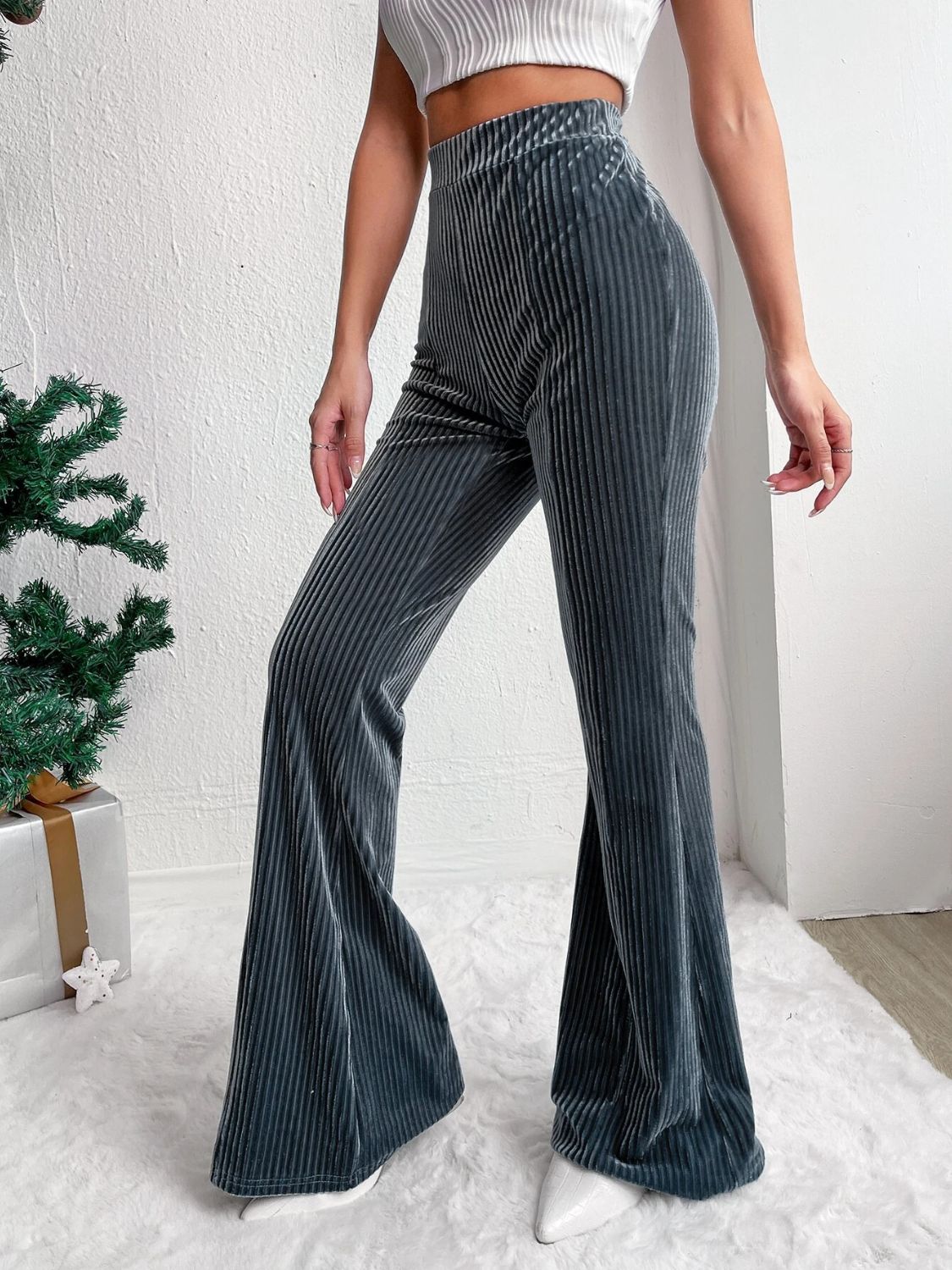High Waist Flares