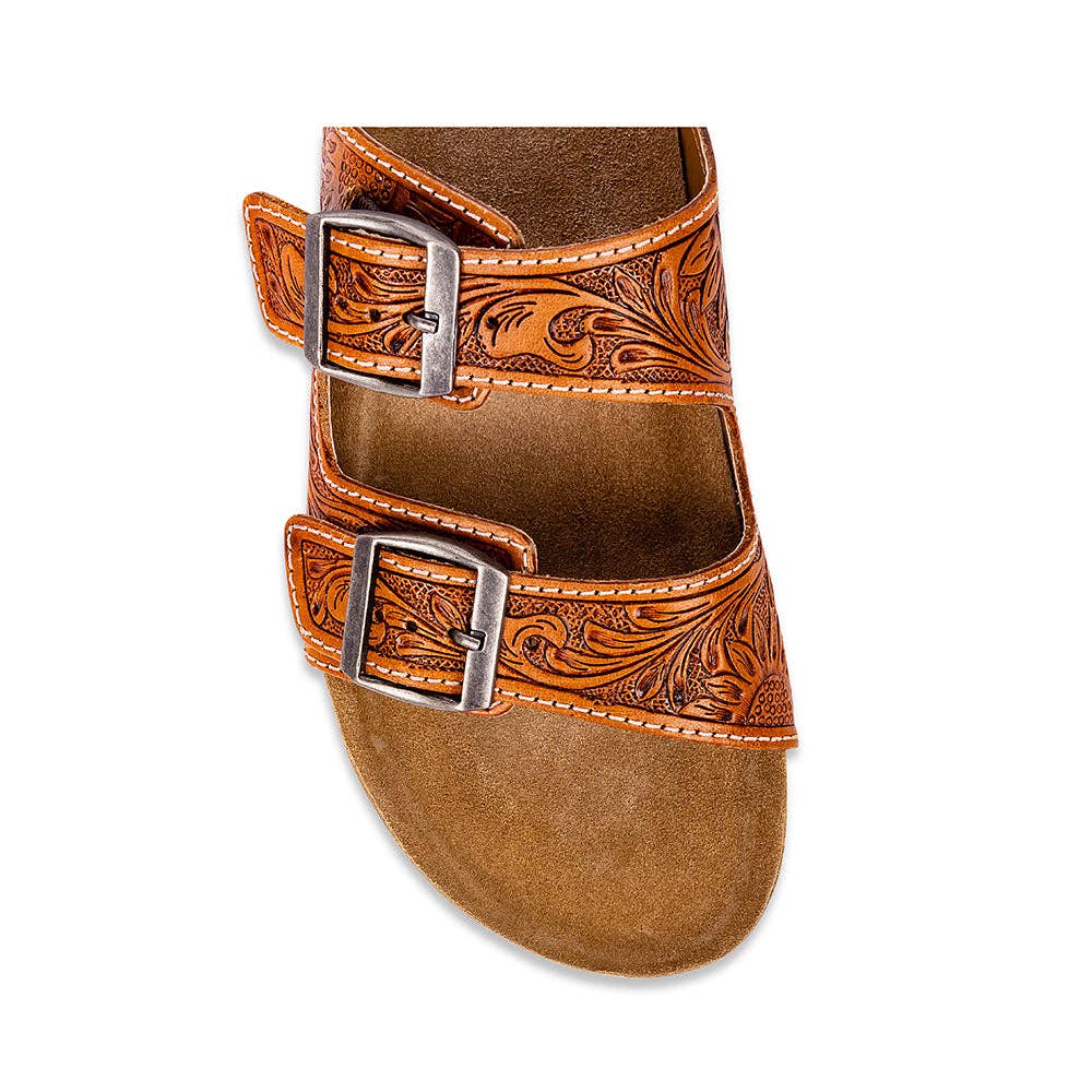 Molly Hand Tooled Sandals