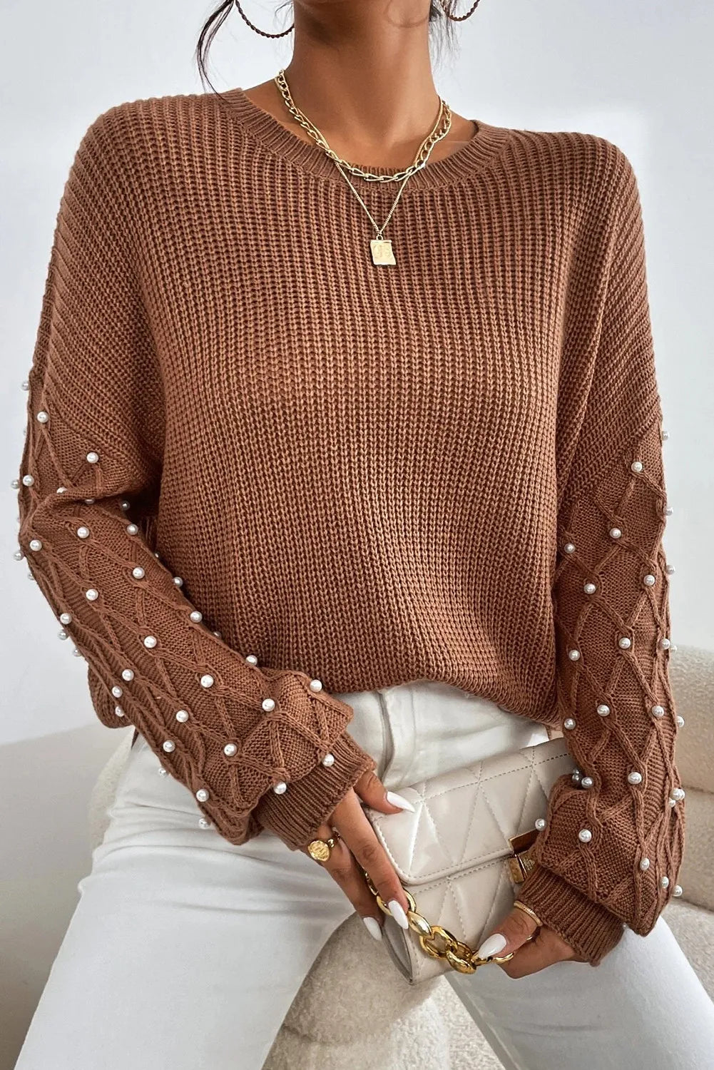 Pretty In Pearls Sweater