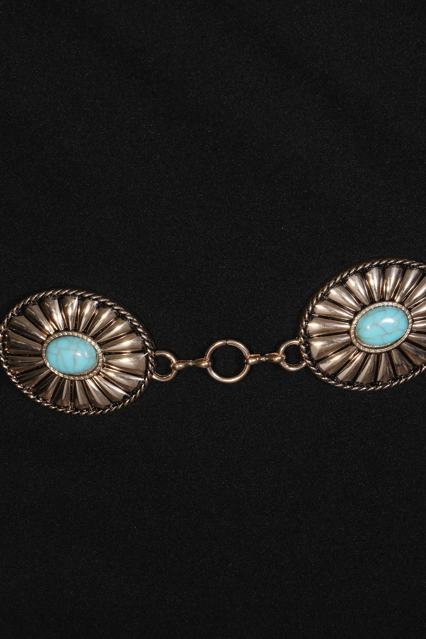 Western Concho Chain Belt