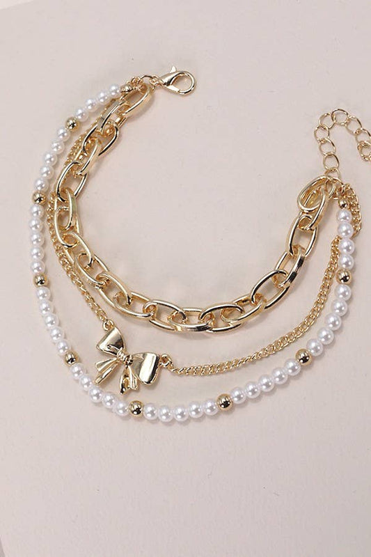 Bow Trio Bracelet