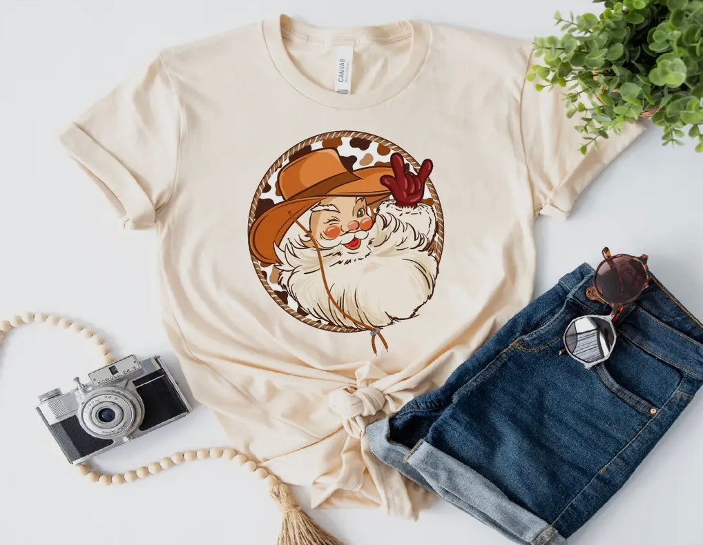 Howdy Santa Tee