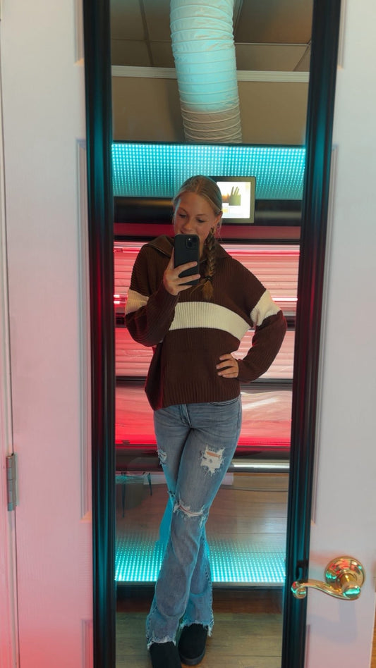 Brown Pullover