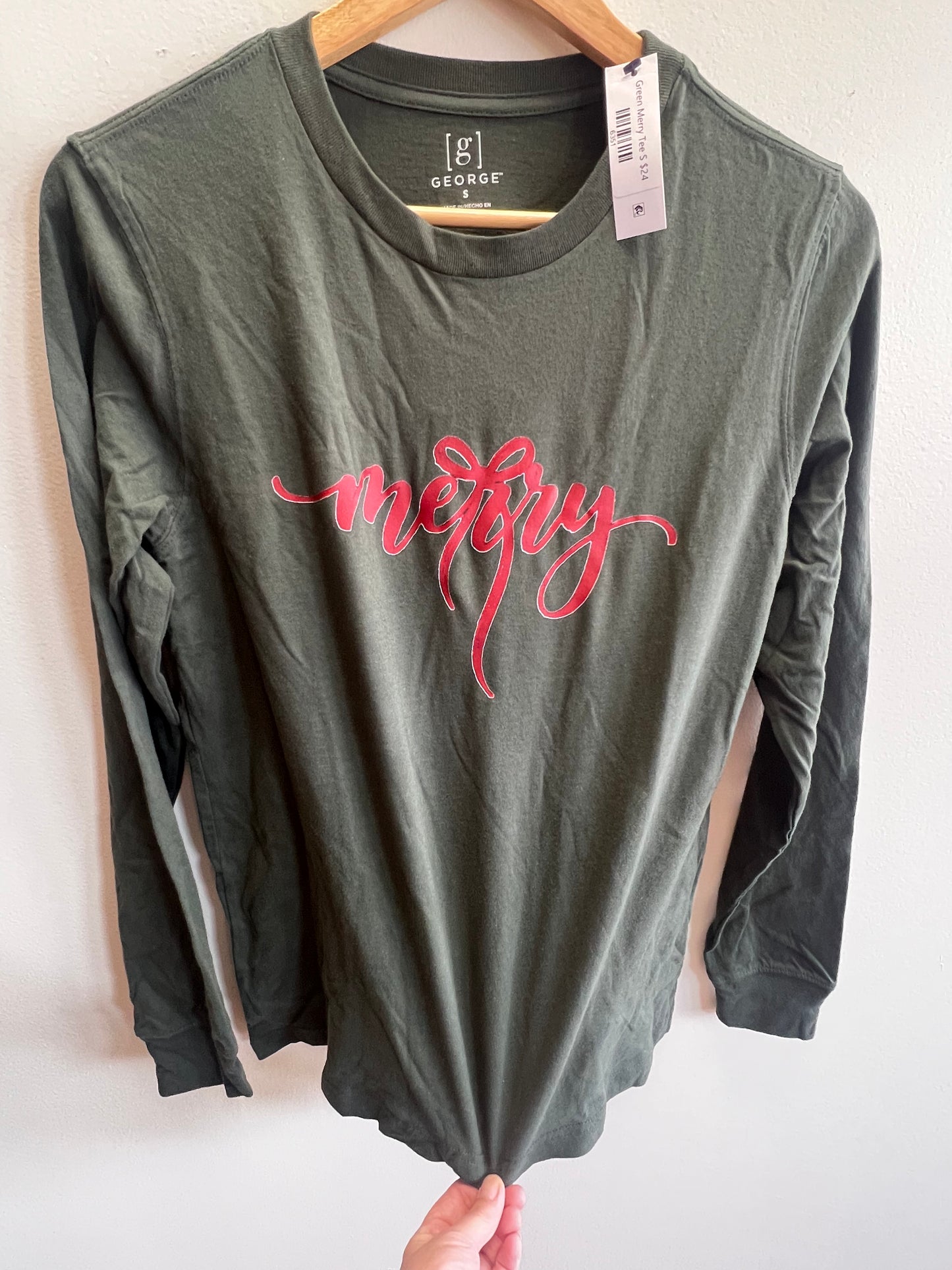 Merry Long Sleeve Tee