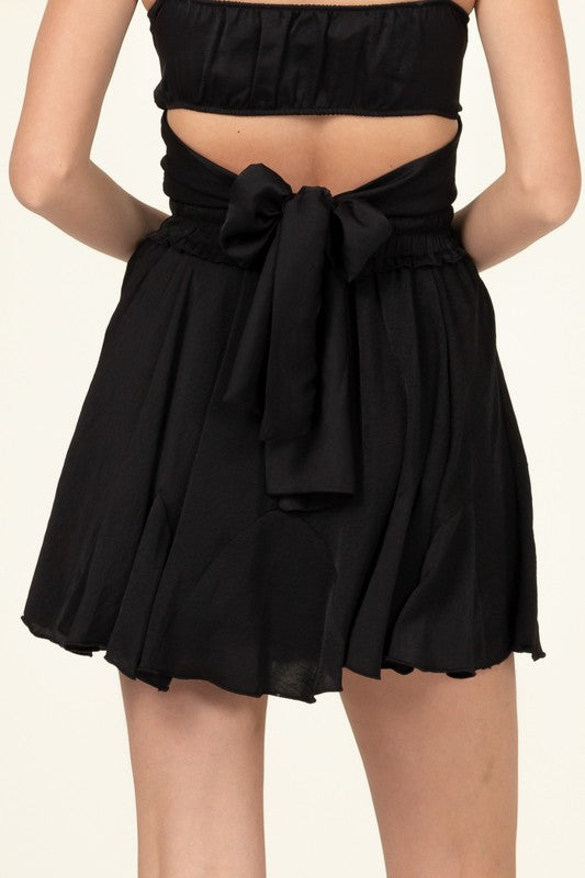 Not Your Girl Ruffled Mini Skirt