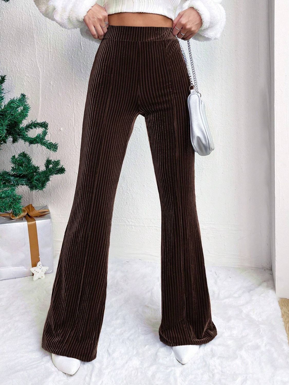 High Waist Flares