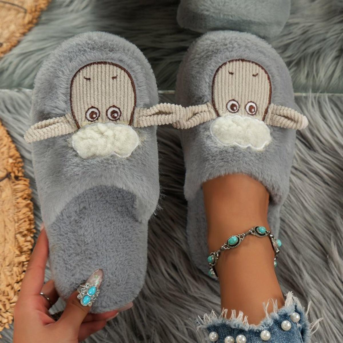 Sleepy Sheep Slippers