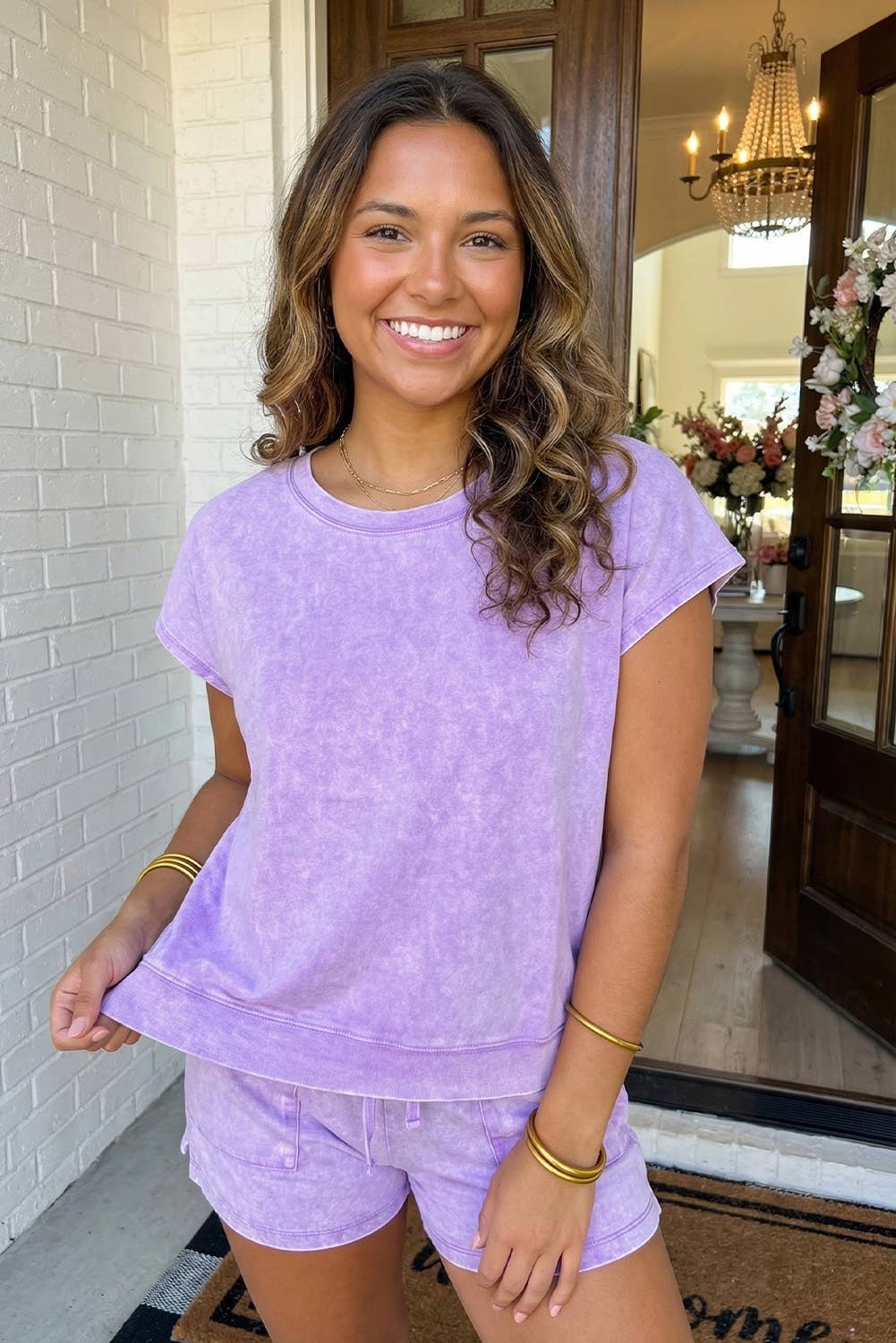 Lilac Matching Set