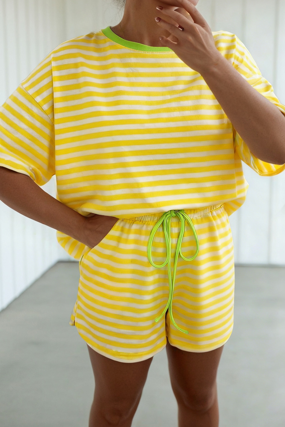 Striped Looks Loose Tee