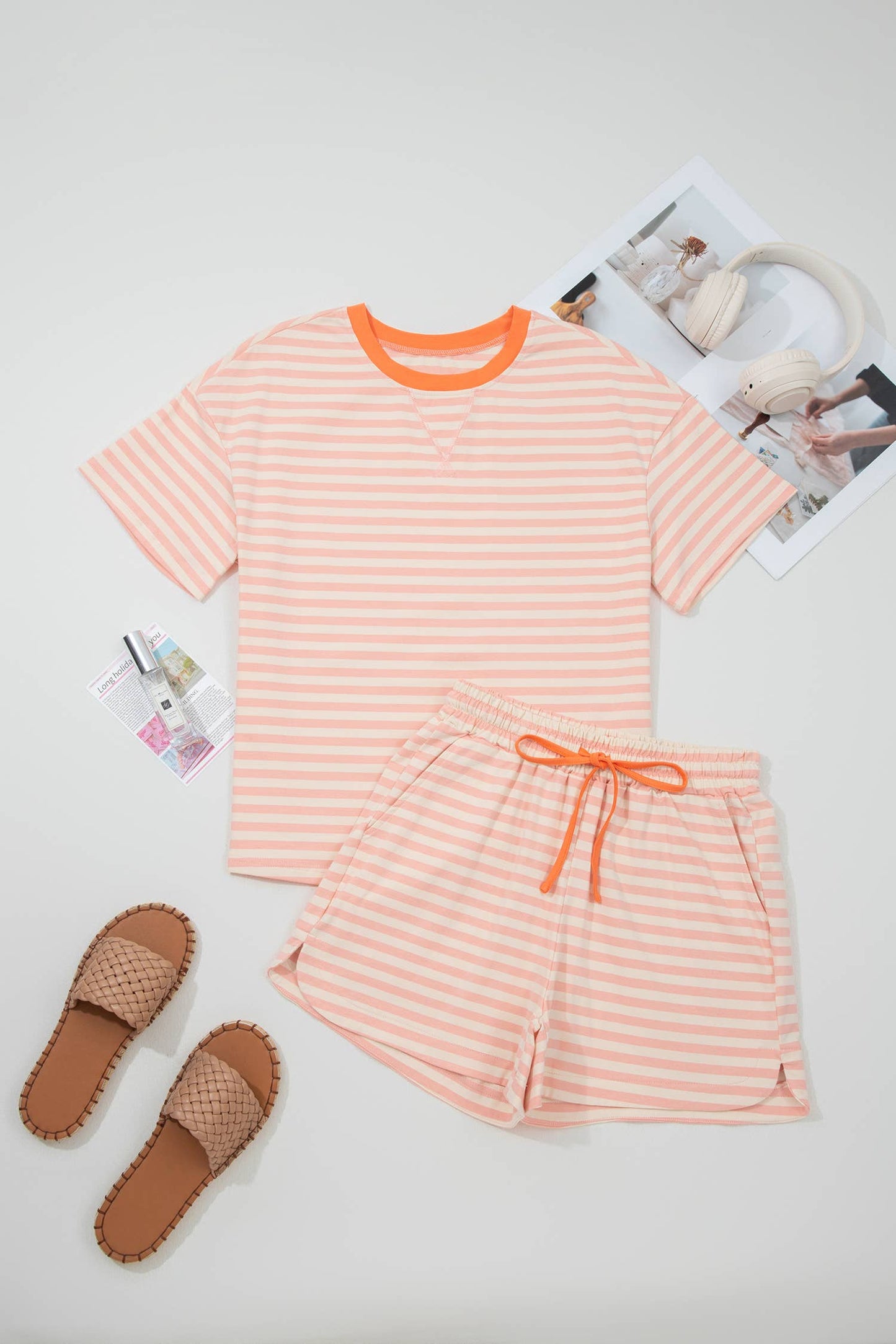 Striped Looks Loose Tee